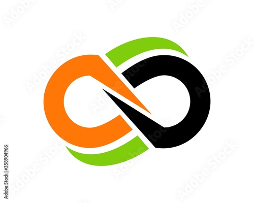 Abstract infinity construction project