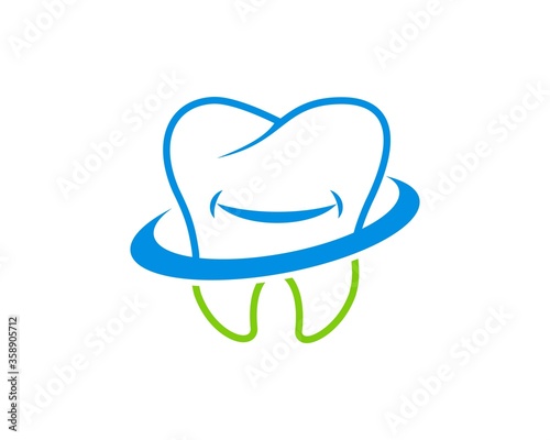 Smile tooth and healthy