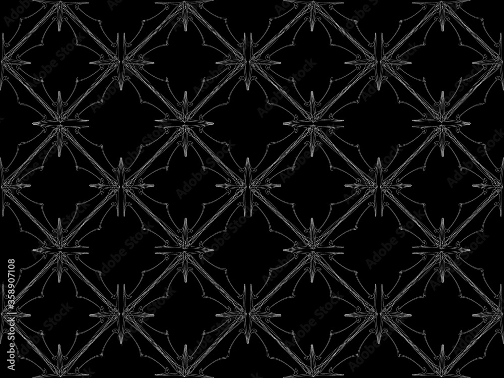 Seamless pattern design with floral background elements, beautiful ornaments, black, white, orange, pink, red, green, yellow, blue, gray, purple Seamless pattern design with floral background elements, beautiful ornaments, black, white, orange, pink, red, green, yellow, blue, gray, purple