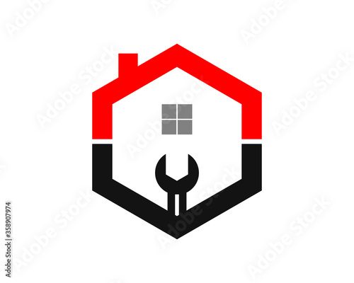 Hexagonal house repair