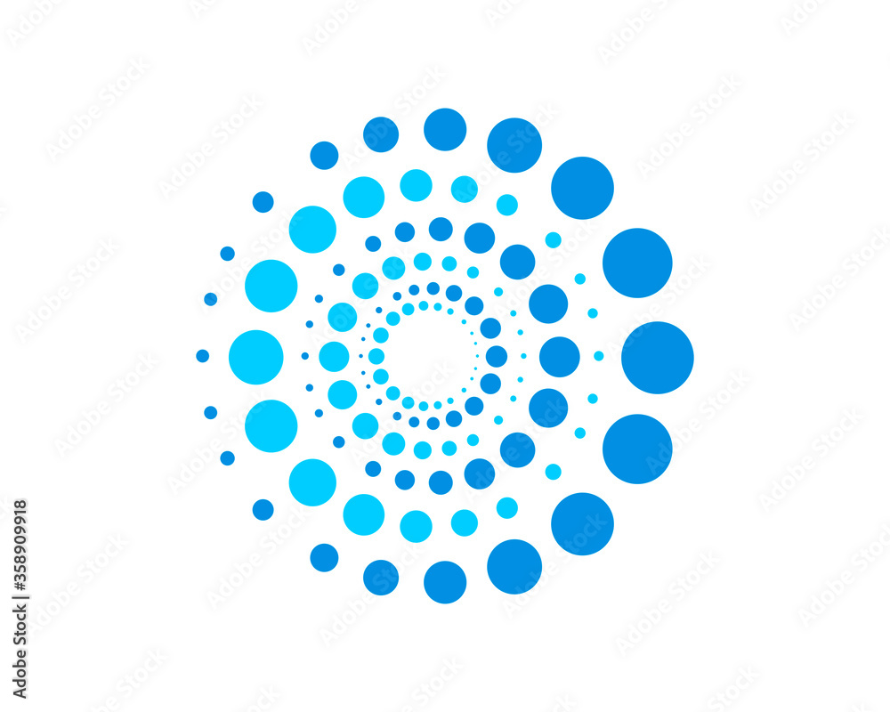 Circle with mountain inside Circle with mountain inside