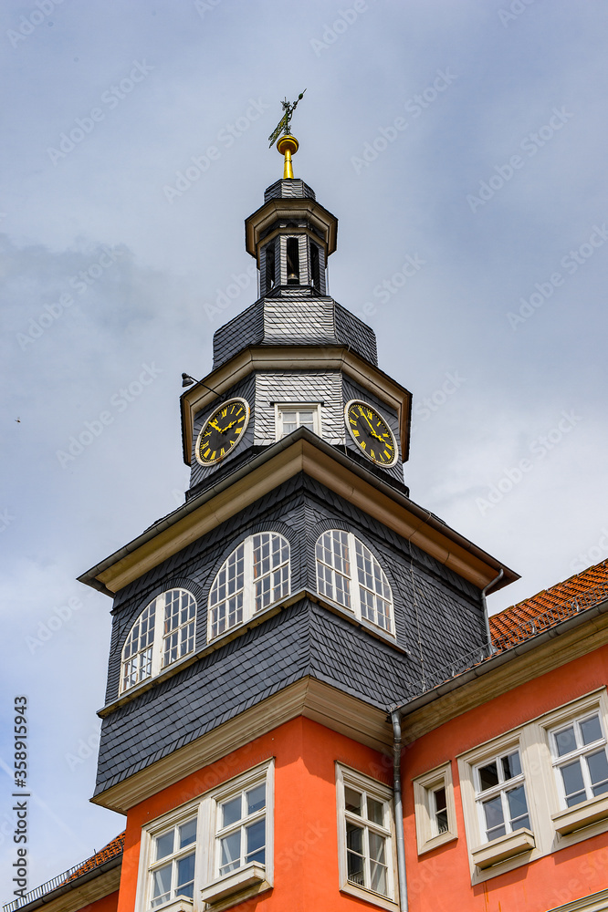 It's Architecture in Eisenach, Thuringia, Germany