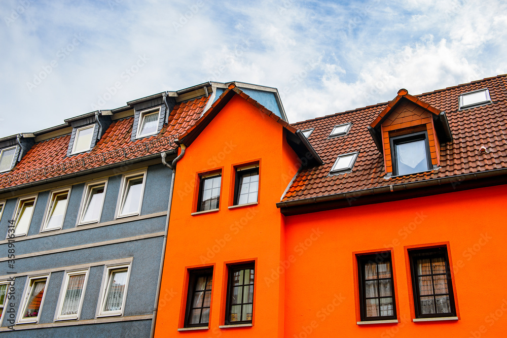 It's Beautiful colorful architecture of Eisenach, Thuringia, Germany It's Beautiful colorful architecture of Eisenach, Thuringia, Germany