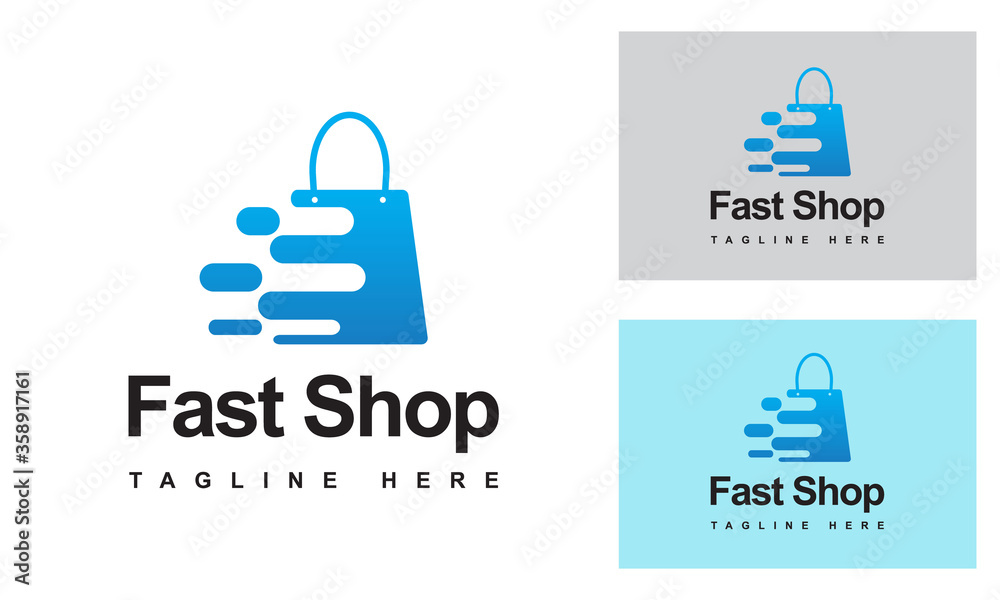 Fast Shop Logo Design Template- Flat Logo Design- Minimalist Logo- Fast Shop Logo For Shopping Market And Other Company. Fast Shop Logo Design Template- Flat Logo Design- Minimalist Logo- Fast Shop Logo For Shopping Market And Other Company.