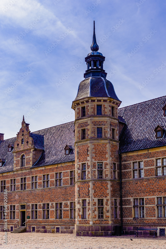 Frederiksborg Castle, Hillerod, Denmark. Actually it is the Museum of the National History