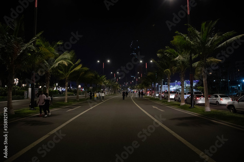 North Corniche Bicycle Path, Saudi Arabia, Jeddah, 9 June 2019