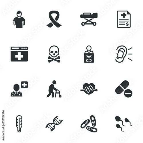 Medical & Health Care Icons - Set 7