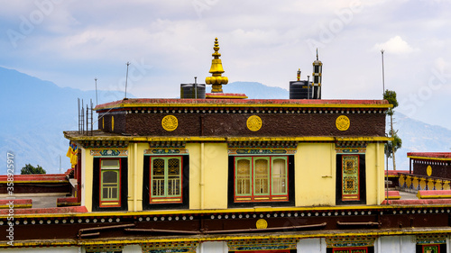 Rumtek Monastery (Dharmachakra Centre), is a gompa in Indian state of Sikkim photo