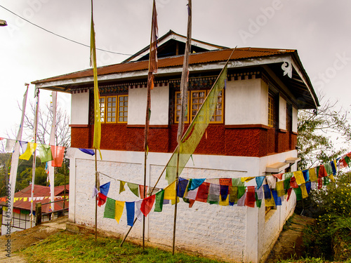 Sangchen Pemayangtse monastery, Indian state of Sikkim photo