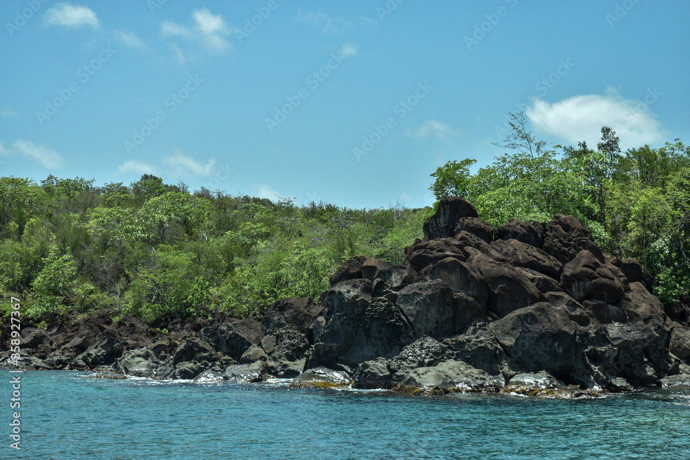 Obraz premium tropical island in the ocean