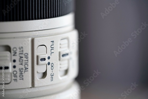 close up of a digital camera