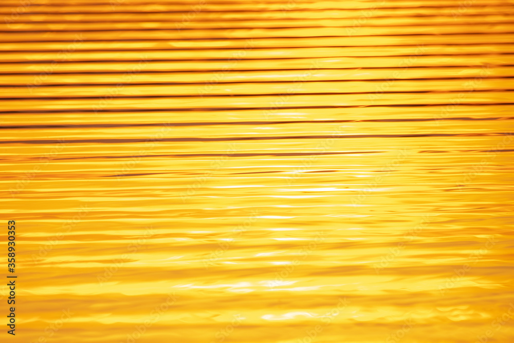 The expanse of water at sunset in summer. The expanse of water at sunset in summer.