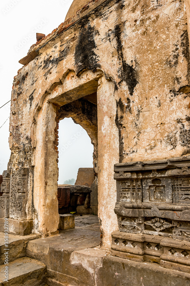 Naklejka premium It's Harshshat Mata Temple in Abhaneri, India.