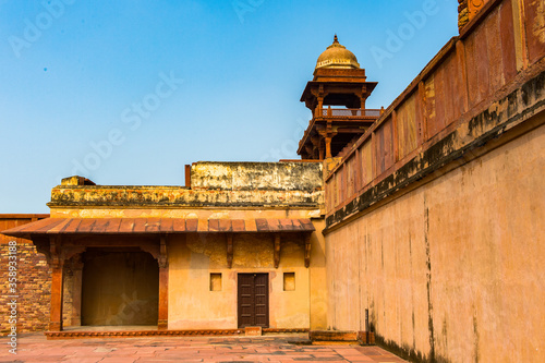 It's Fatehpur Sikri, a city in the Agra District of Uttar Pradesh, India. UNESCO World Heritage site.