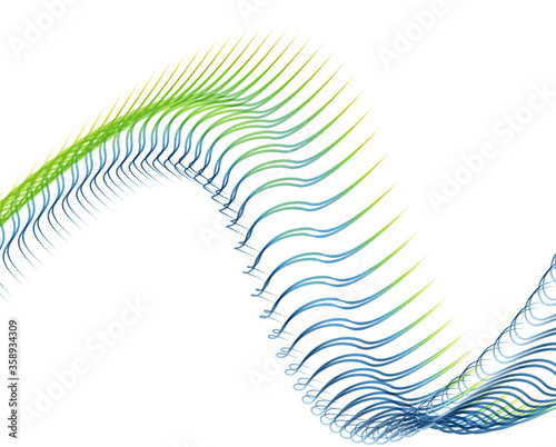 Abstract background blend wave line design for Wallpaper, Banner, Background, Card, Book Illustration, landing page