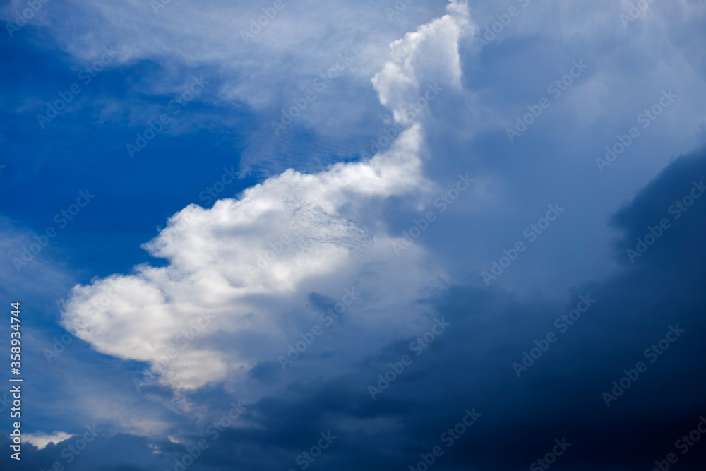 soft focus nimbus cloud and blue sky in the shiny day soft focus nimbus cloud and blue sky in the shiny day