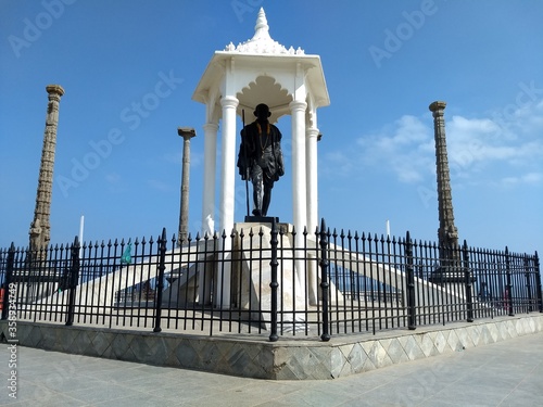 mahatma Gandhi statue  