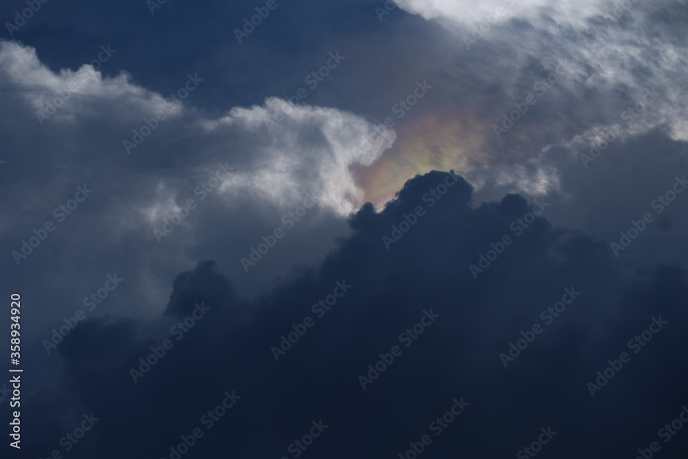 soft focus nimbus cloud and blue sky in the shiny day soft focus nimbus cloud and blue sky in the shiny day