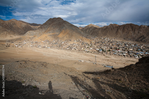Leh city landscape, Ladakh, India