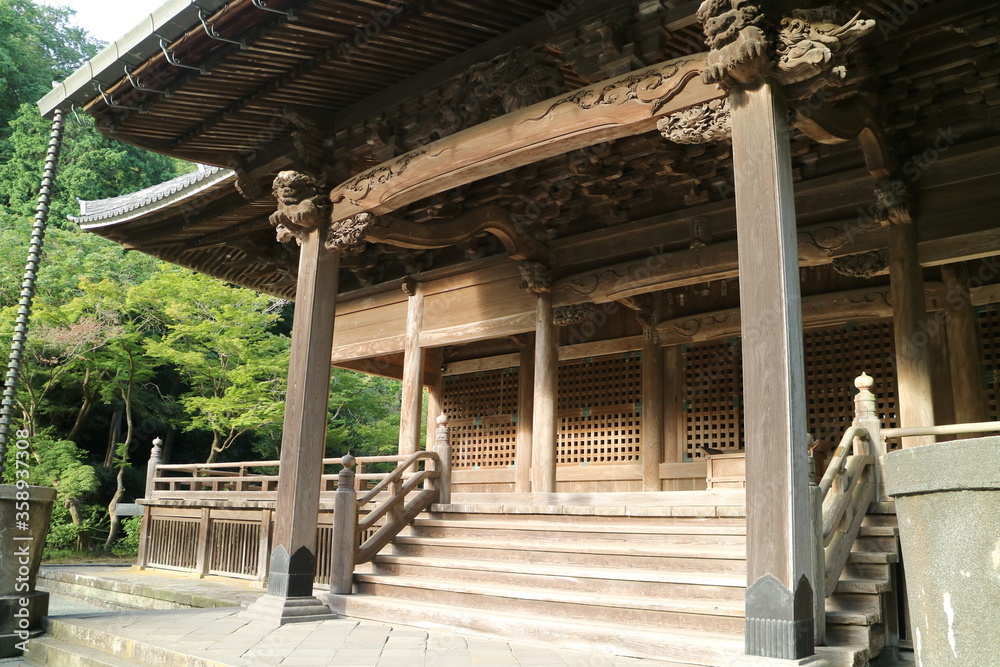 妙本寺(鎌倉)の境内風景