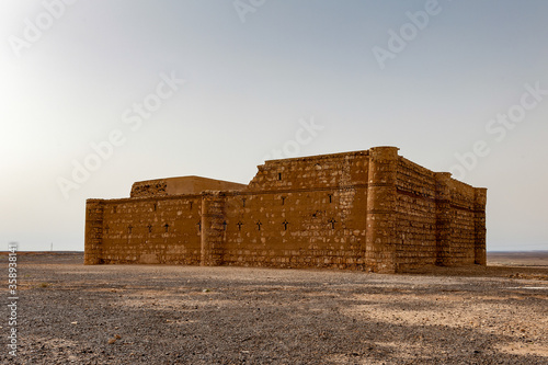 It s Qasr Kharana  one of the best-known of the desert castles in eastern Jordan
