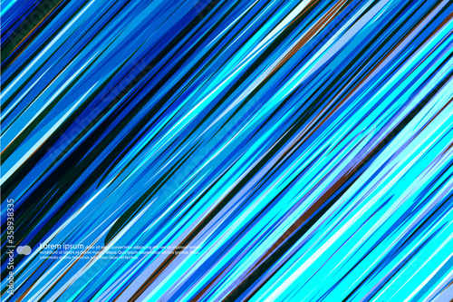 Abstract blue background with diagonal dynamic lines.