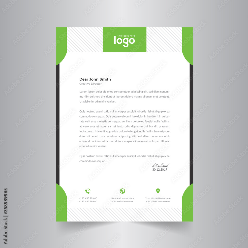 Abstract Business style letter head templates for your project design. Abstract Business style letter head templates for your project design.