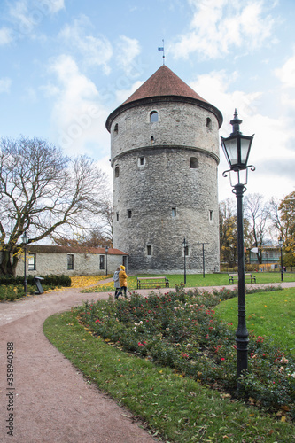 A part of Tallinn old town, Estonia