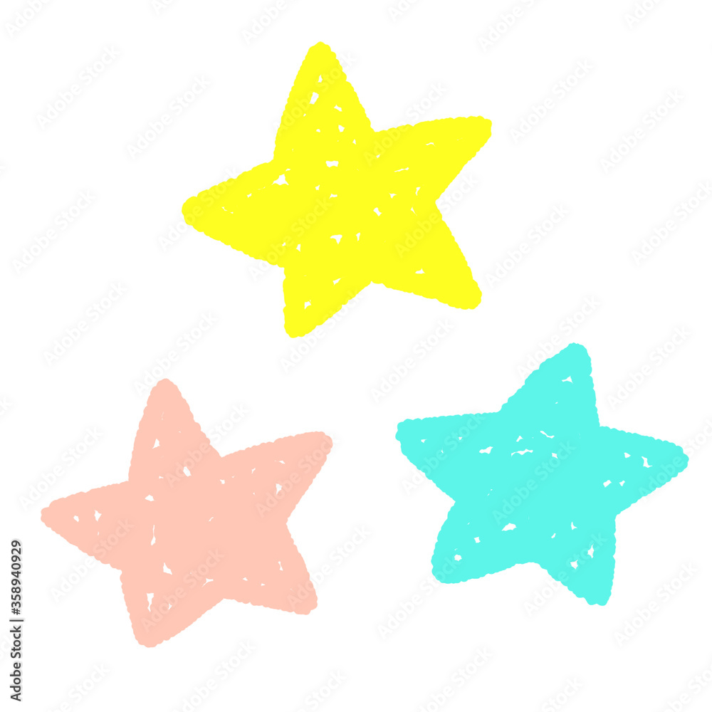 カラフルな星 カラフルな星