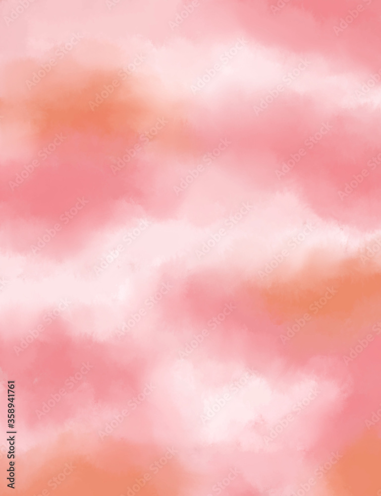 pink watercolor background