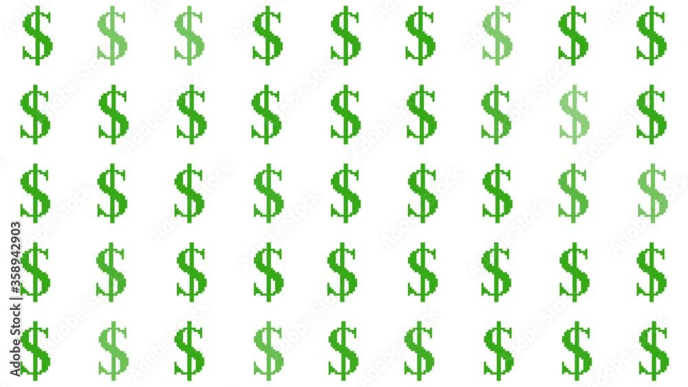 Woman Icon Transitions to Dollar Sign, Concept for Gender Inequality, Female Spending, Income and Wage Gap Woman Icon Transitions to Dollar Sign, Concept for Gender Inequality, Female Spending, Income and Wage Gap