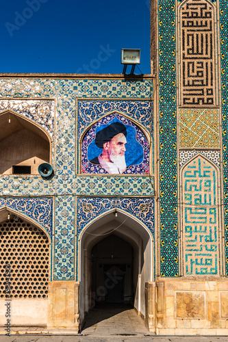 It's Jameh Mosque of Isfahan, Iran. UNESCO World Heritage site