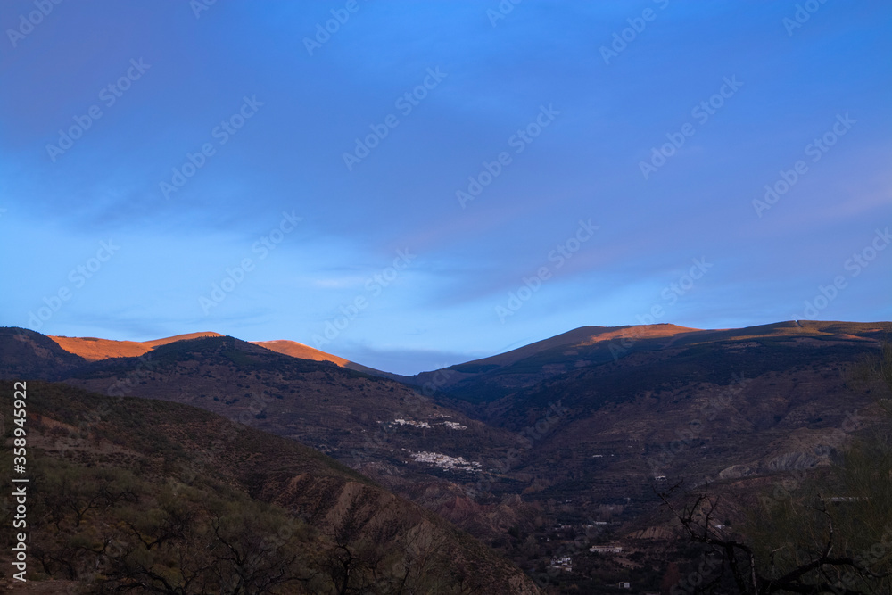 mountainous landscape in southern Spain

