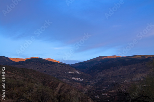 mountainous landscape in southern Spain  