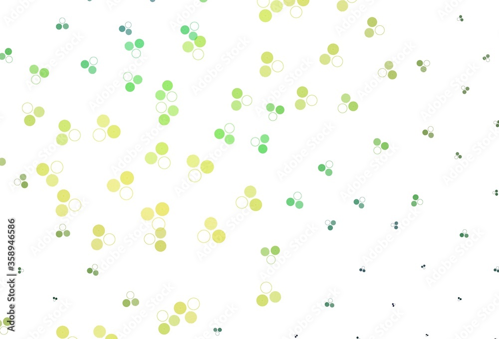 Light Blue, Green vector background with spots. Light Blue, Green vector background with spots.