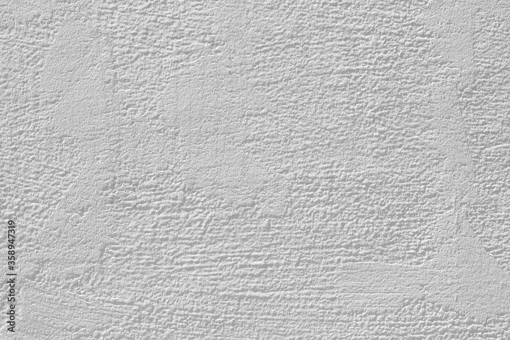 Fototapeta premium White stucco texture. Designer interior background. Abstract architectural surface.
