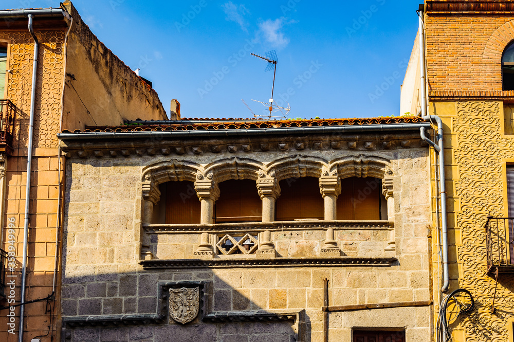 It's Architecture of Segovia, Spain