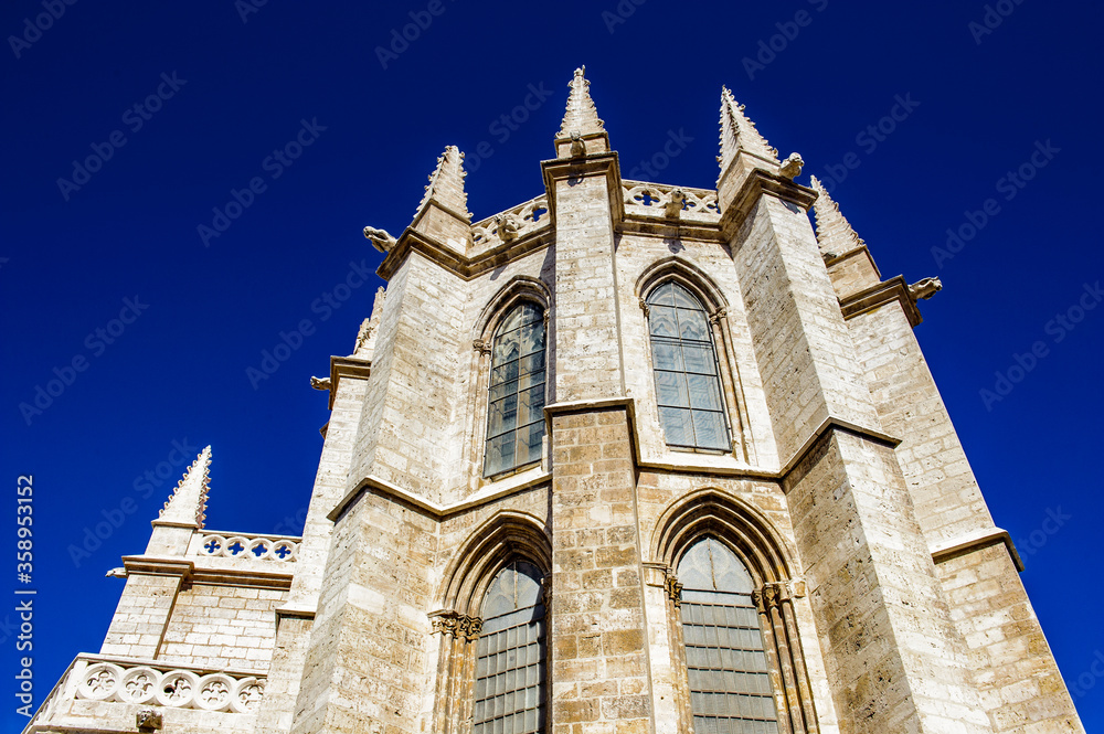 It's Beautiful architecture of Valladolid, Spain