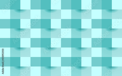 light blue  color  of  folded  paper  design  banner ,template  background  vector eps.10