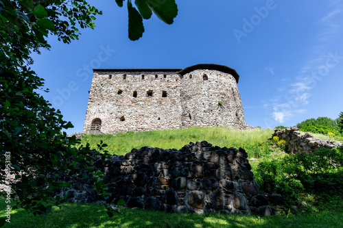 Raseborg Castle (Finnish: Raaseporin linna, Swedish: Raseborgs slott), a medieval castle in Finland, build in 14th century photo