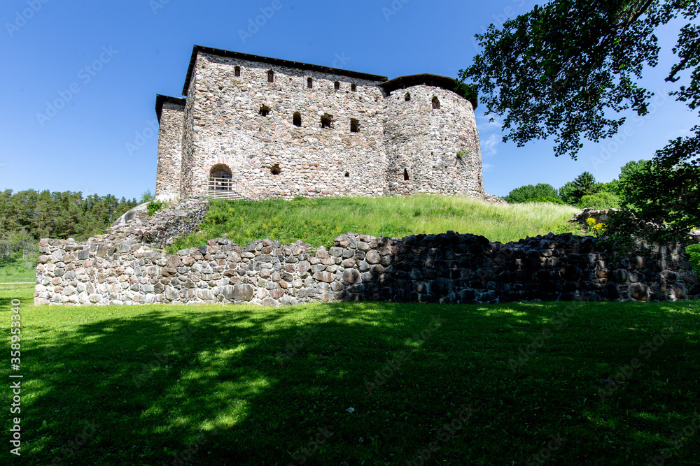 Raseborg Castle (Finnish: Raaseporin linna, Swedish: Raseborgs slott), a medieval castle in Finland, build in 14th century
