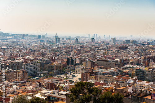It's Panorama of Barcelona, Catalonia. View from the Parc Guell © Anton Ivanov Photo