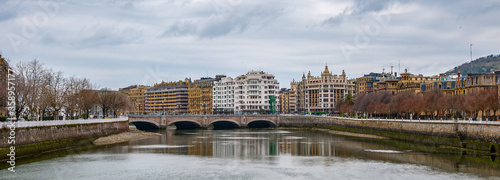 It's River Urumea, San Sebastian, Basque Country