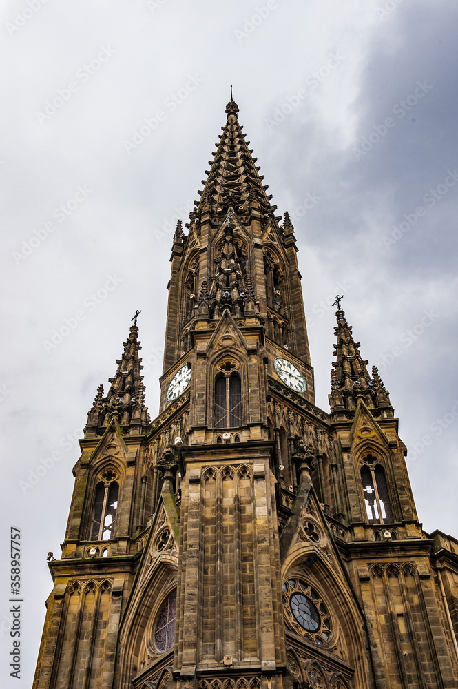 Fototapeta premium It's Good Shepherd Cathedral of San Sebastian, San Sebastian, Spain
