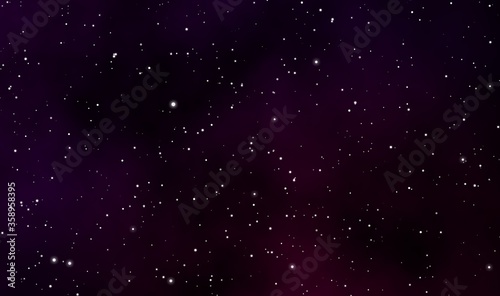 Space scape illustration graphic design background © Rassamee design