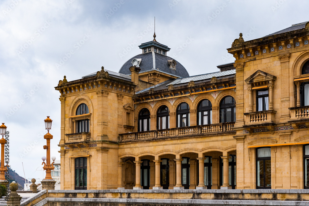 It's City Hall of San Sebastian, Basque Country, Spain.