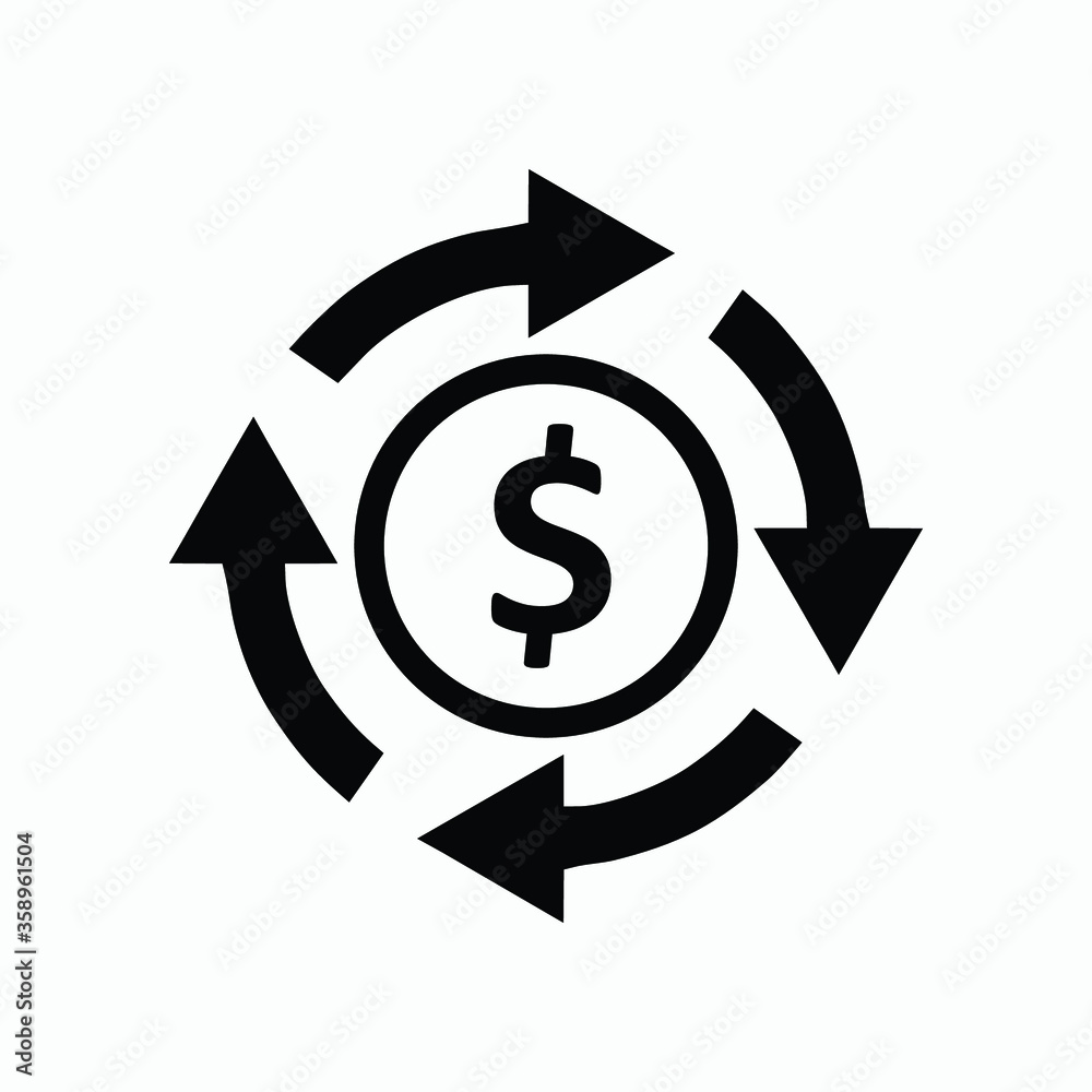 money icon vector logo money icon vector logo