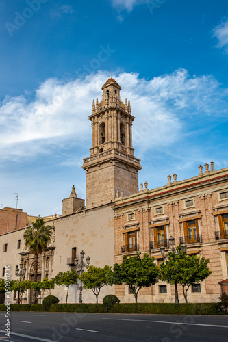 It's Tower of the Convent of Santo Domingo de Valencia, Former General Captaincy of Valencia. Valencia, Spain