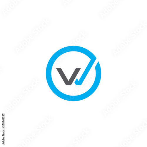 Free Download W Letter Logo Template - GFXLoad