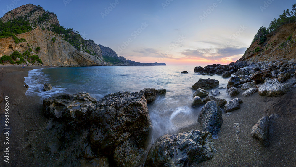 Coll Baix beach near Alcudia, Mallorca, Spain
